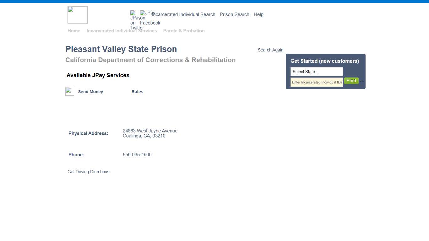 Pleasant Valley State Prison